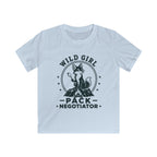 Wild Girl — Pack Negotiator Matching Kids T-Shirt