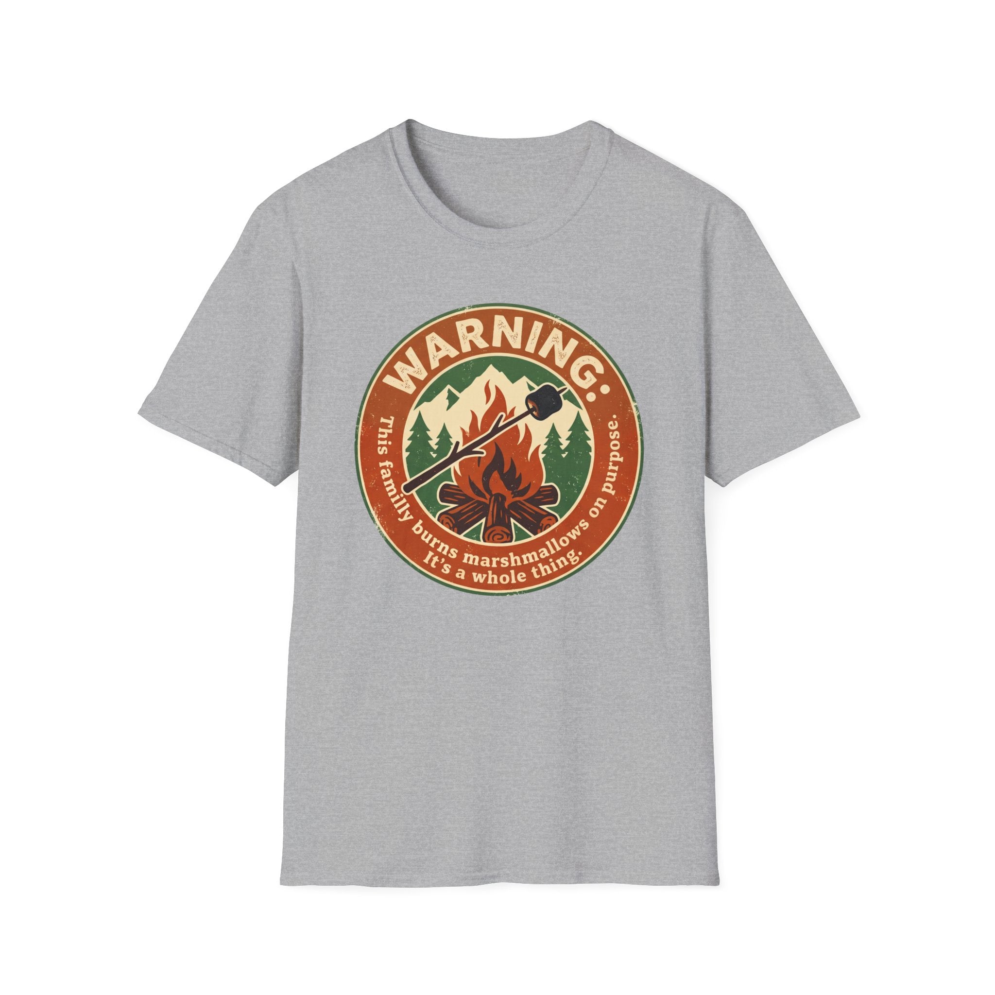 This Family Burns Marshmallows On Purpose T-Shirt