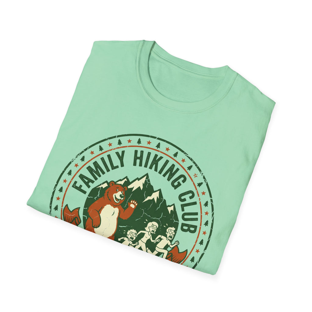 Family Hiking Club — Official Bear Bait Sibling Division T-Shirt