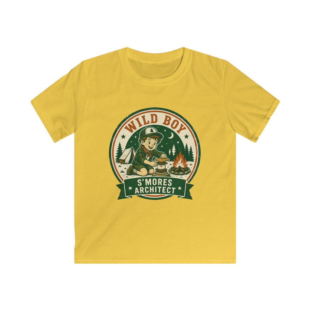 Wild Boy — S'Mores Architect Matching Kids T-Shirt