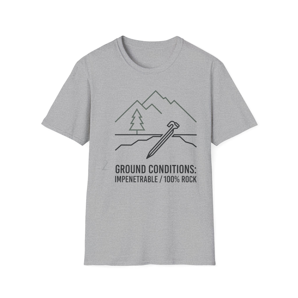 Ground Conditions: Impenetrable — 100% Rock T-Shirt