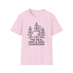 The Real Hide & Seek Champions With Bigfoot — Light Edition T-Shirt