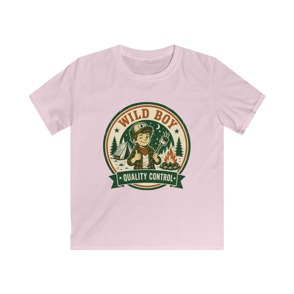 Wild Boy — Quality Control Matching Kids T-Shirt