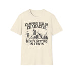 Camping Builds Character Mom T-Shirt