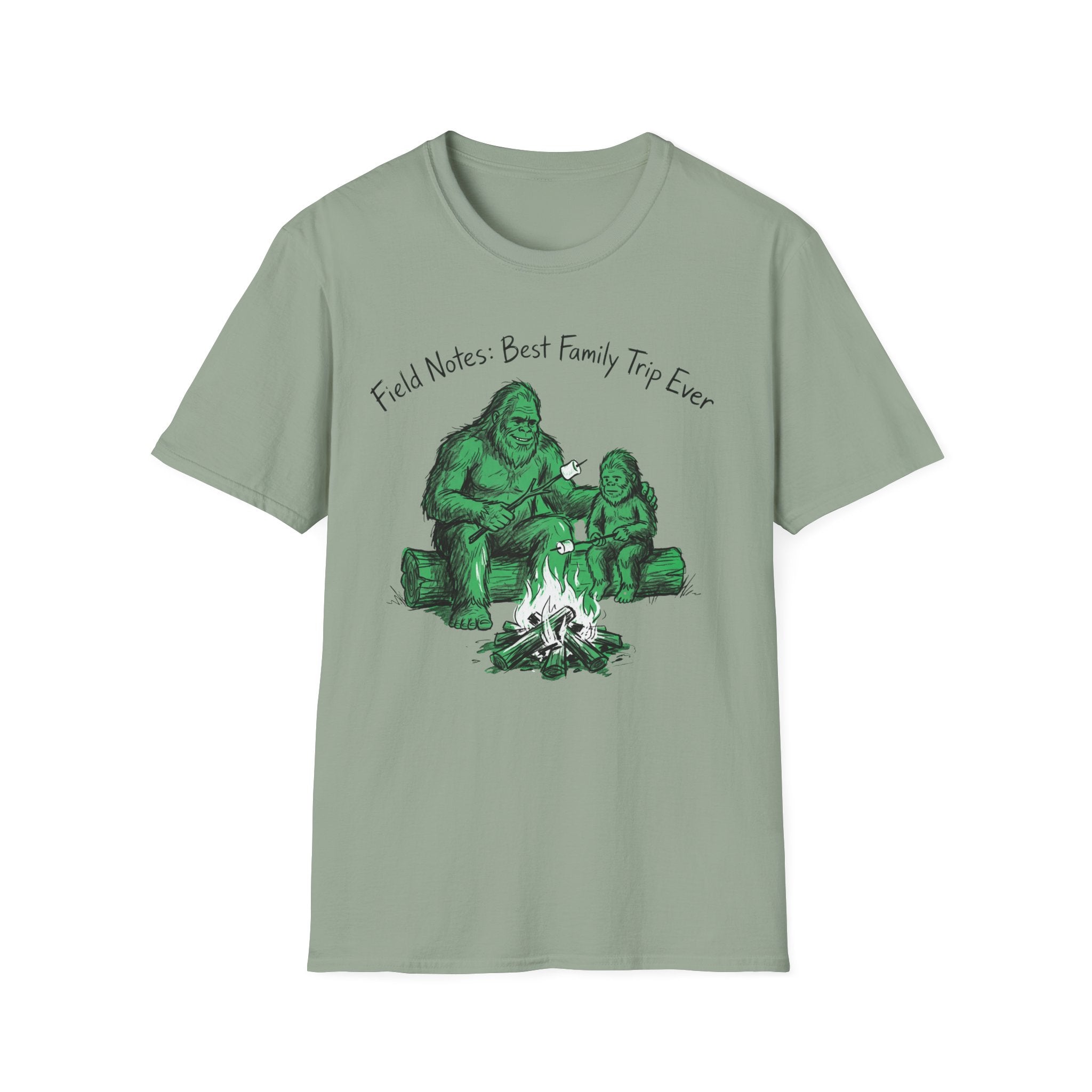 Field Notes — Best Family Trip Ever With Bigfoot T-Shirt
