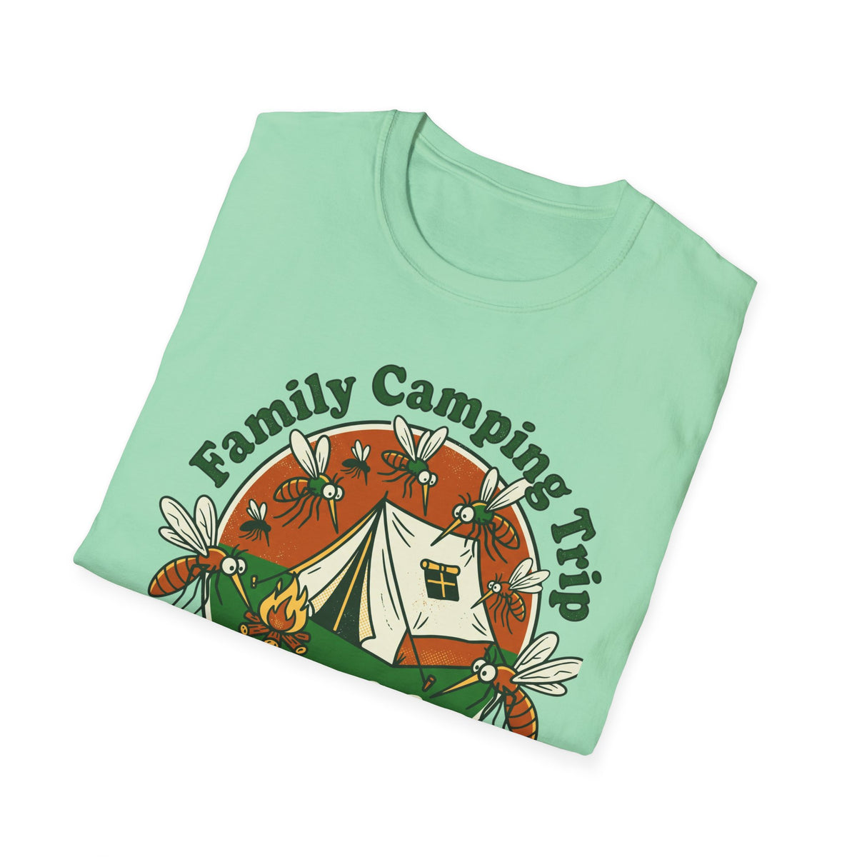 Family Camping Trip — Official Mosquito Magnet Matching T-Shirt