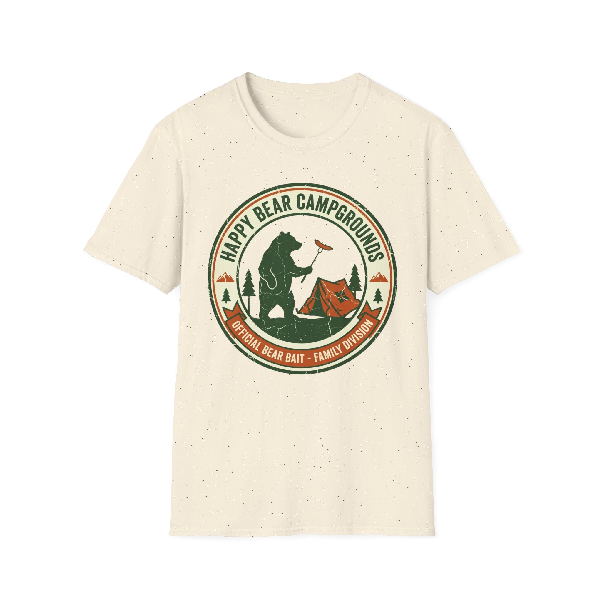 Happy Bear Campgrounds — Official Bear Bait Family Division T-Shirt