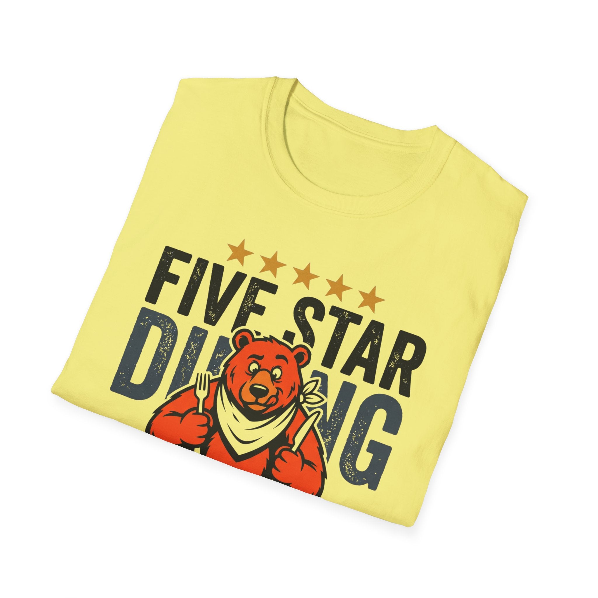 Five Star Dining Highly Recommend — Local Bear T-Shirt