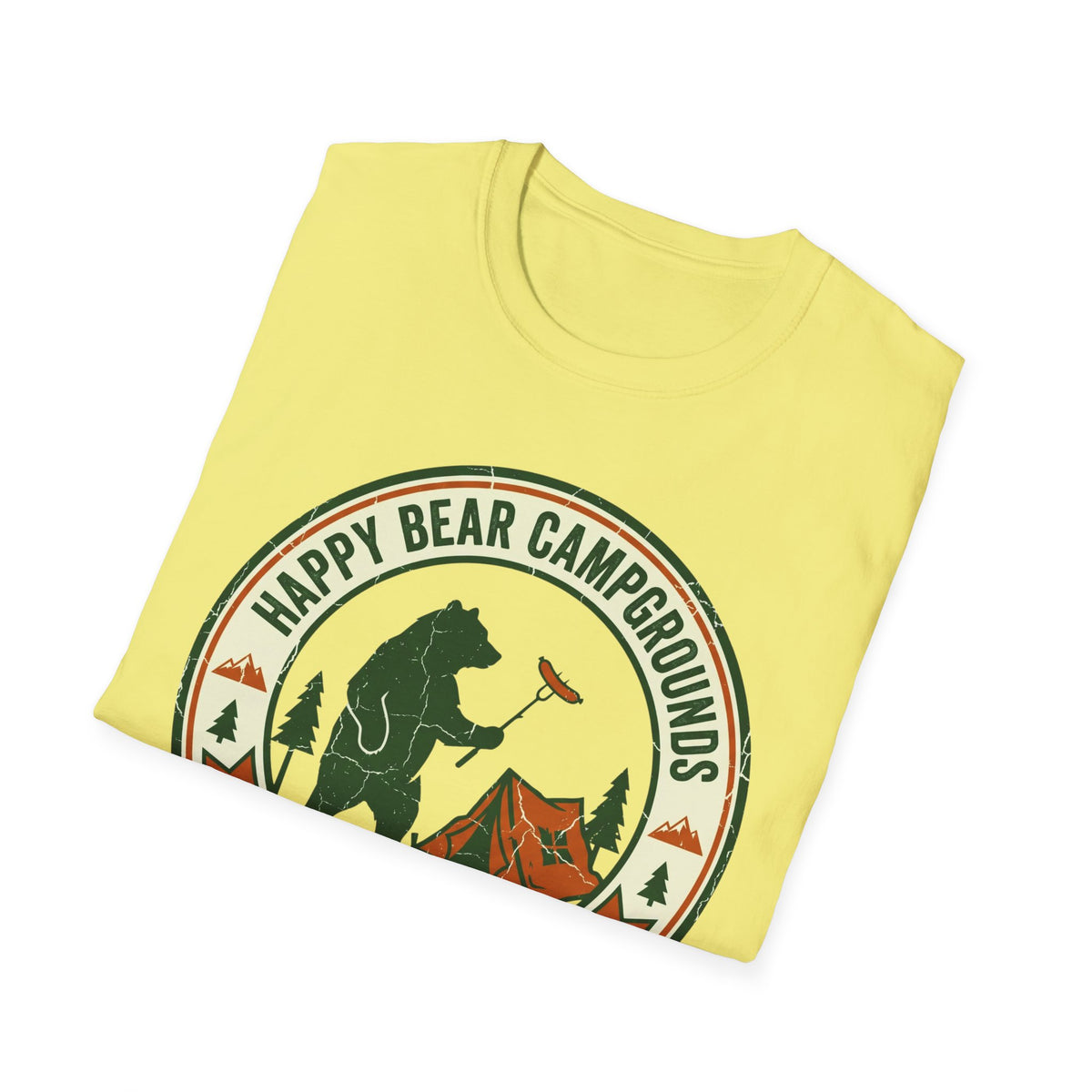 Happy Bear Campgrounds — Official Bear Bait Family Division T-Shirt