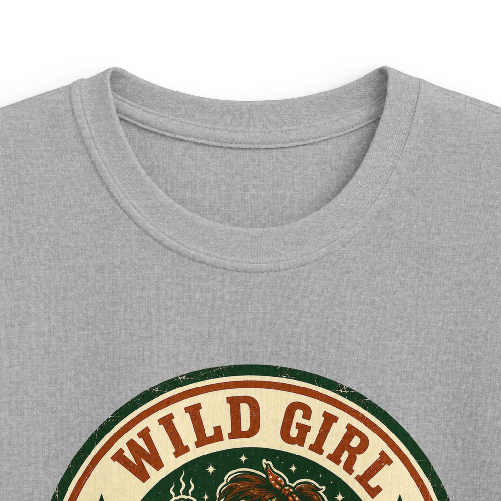Wild Girl — Burnt Is A Flavor Matching Kids T-Shirt