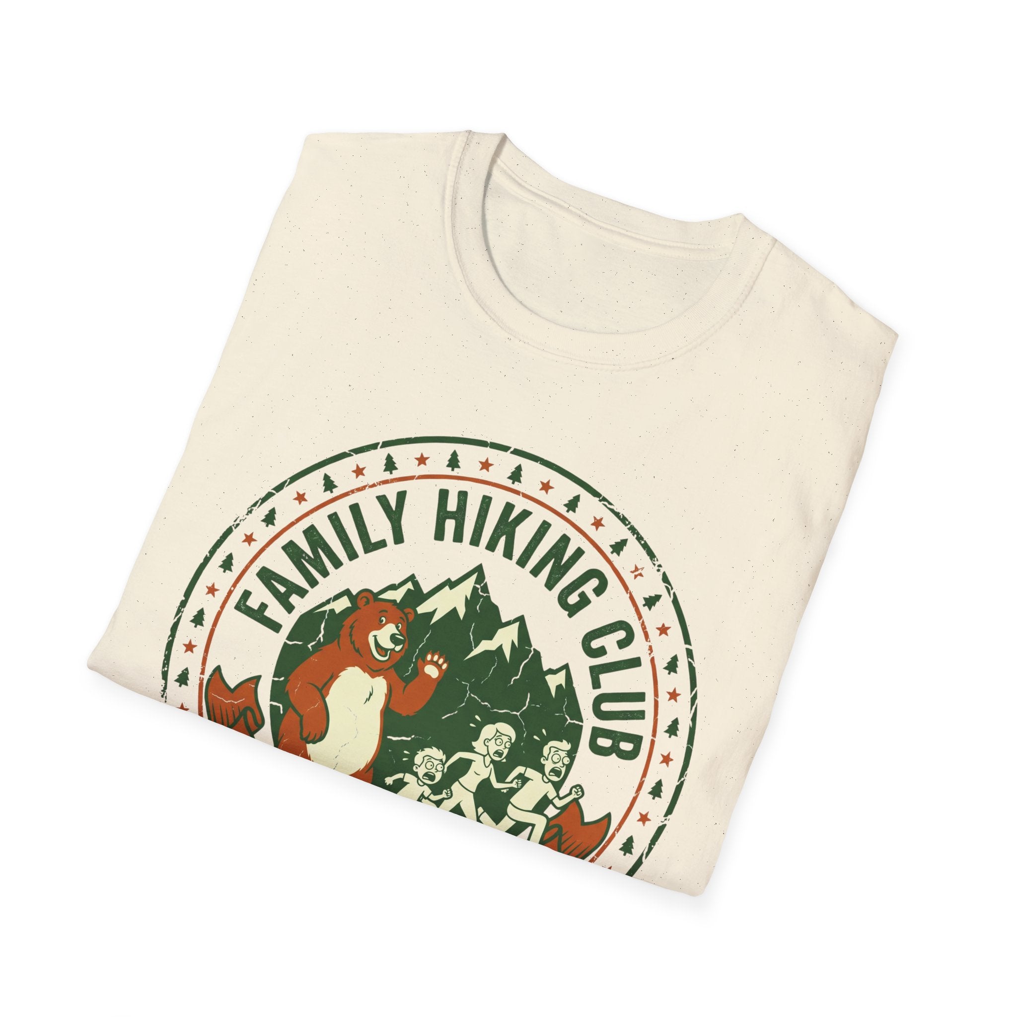 Family Hiking Club — Official Bear Bait Sibling Division T-Shirt