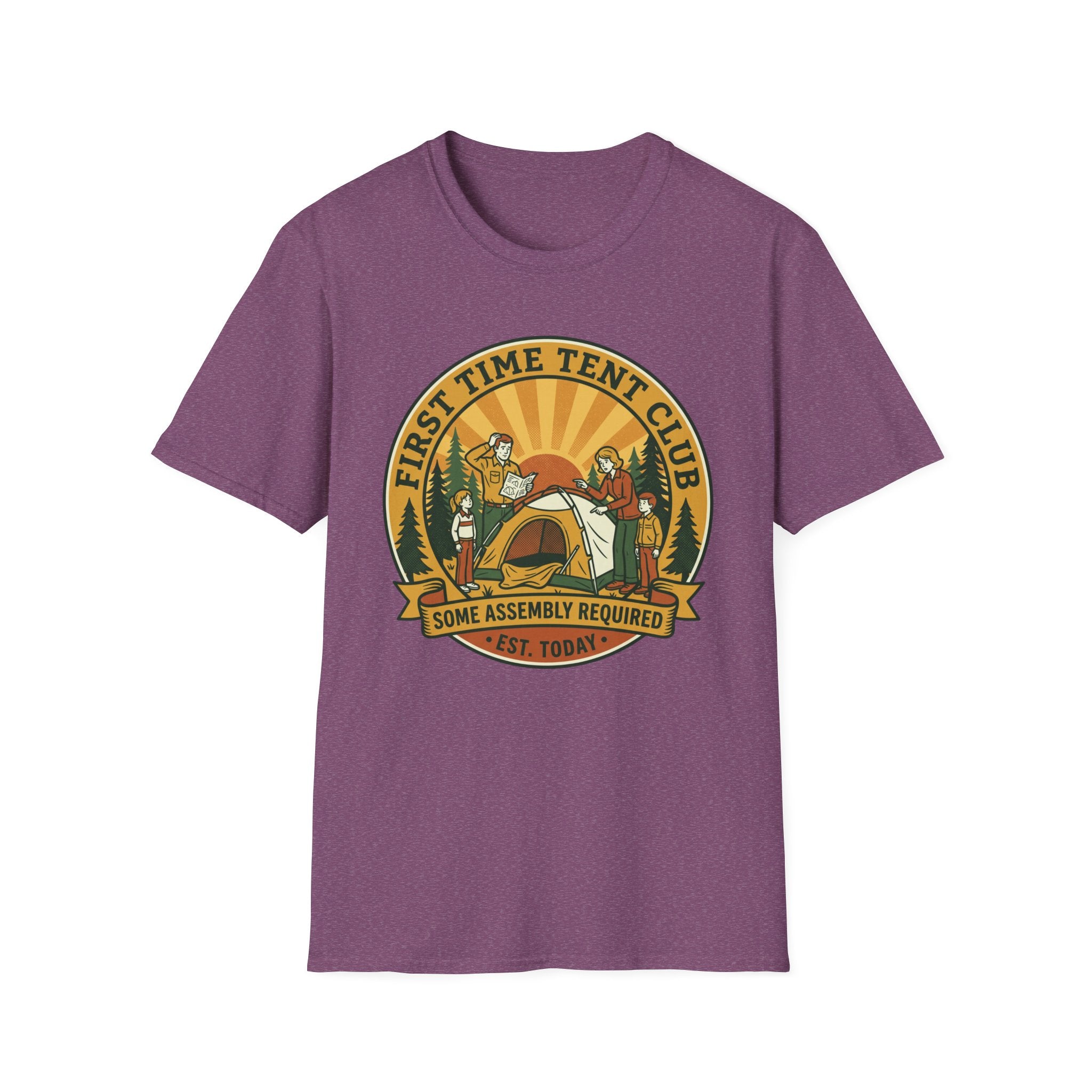 First Time Tent Club — Some Assembly Required T-Shirt