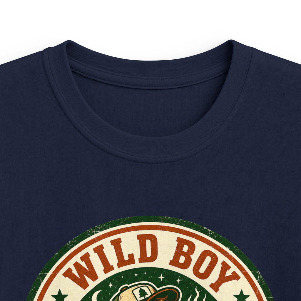 Wild Boy — Burnt Is A Flavor Matching Kids T-Shirt