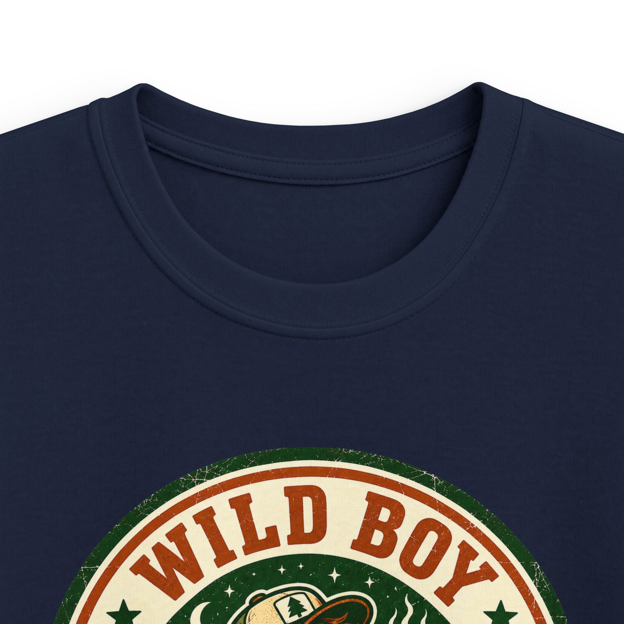 Wild Boy — Burnt Is A Flavor Matching Kids T-Shirt