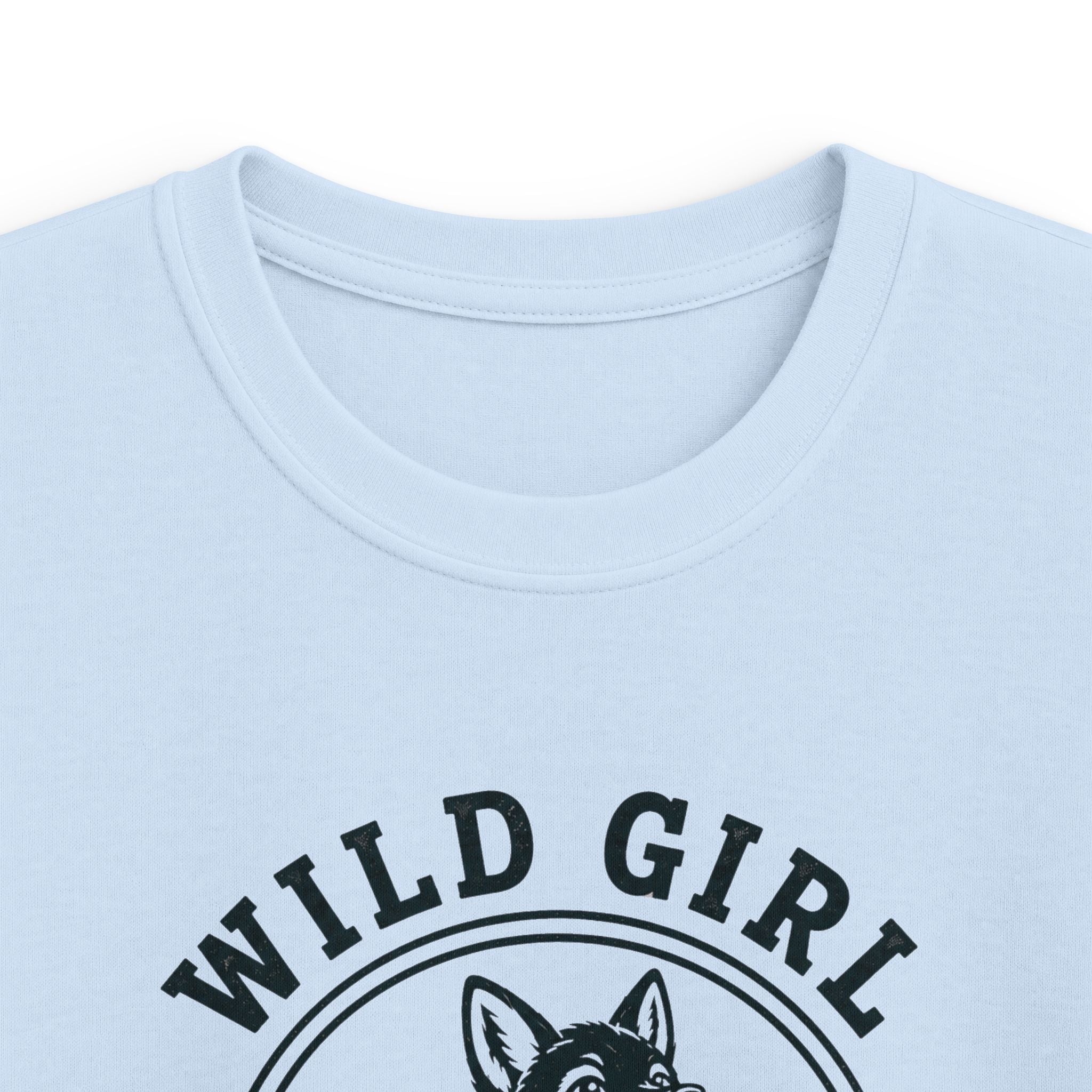 Wild Girl — Junior Fox Matching Kids T-Shirt