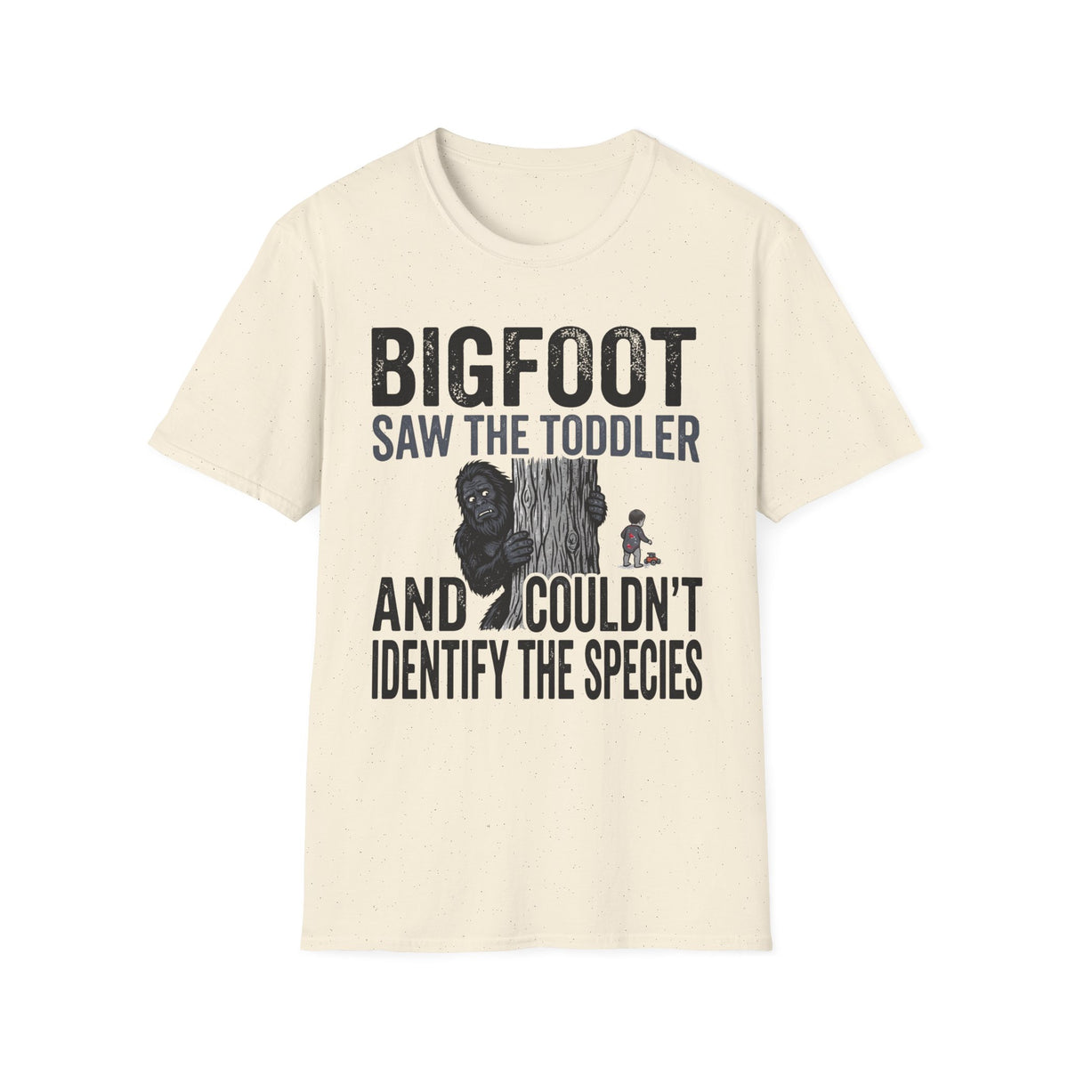 Bigfoot Saw The Toddler — And Couldn't Identify The Species Matching T-Shirt