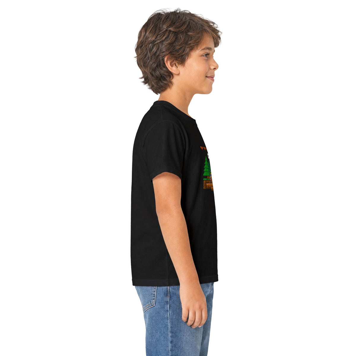 Happy Campers With Bigfoot Matching Kids T-Shirt