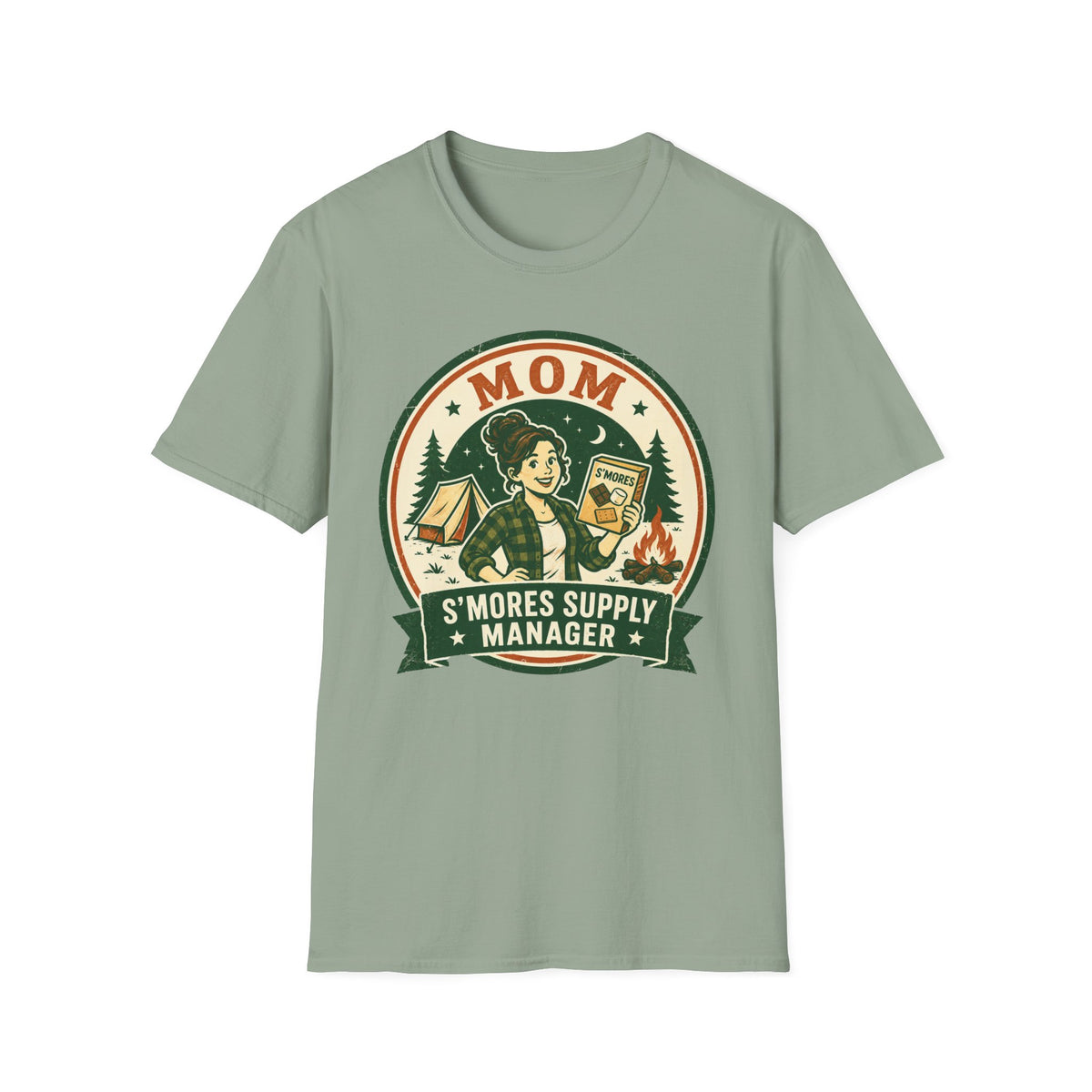 Mom — S'Mores Supply Manager Matching T-Shirt