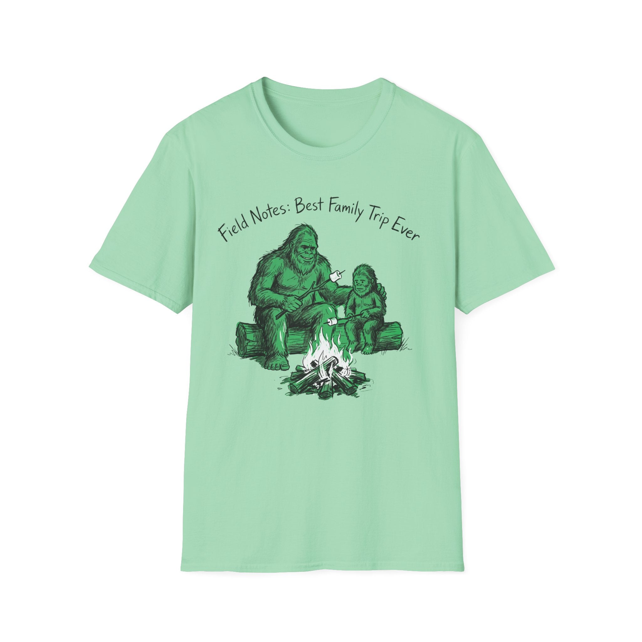 Field Notes — Best Family Trip Ever With Bigfoot T-Shirt