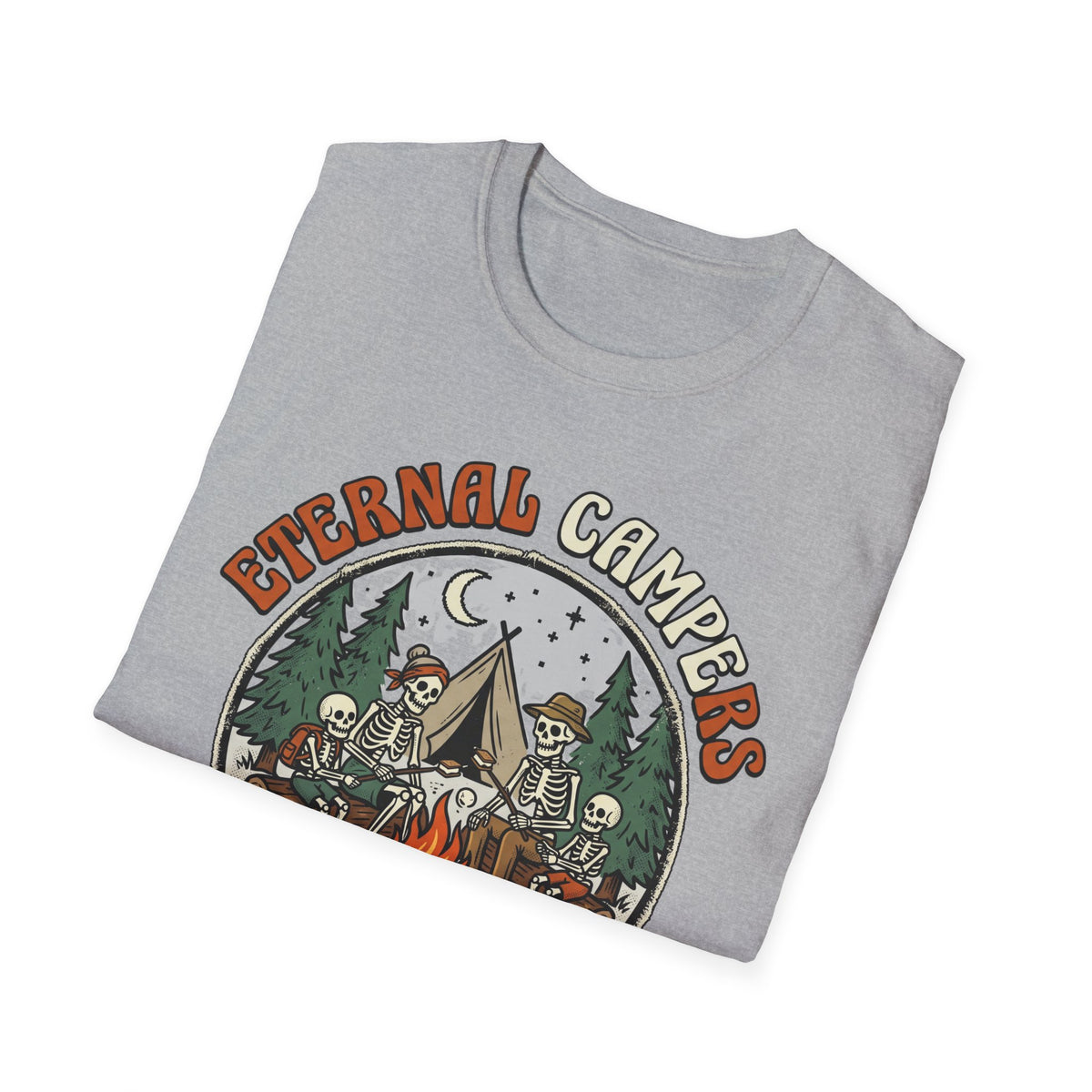 Eternal Campers — Family Reunion Tour With Skeleton T-Shirt