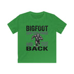 Bigfoot Saw Our Chaos — And Never Came Back Matching Kids T-Shirt