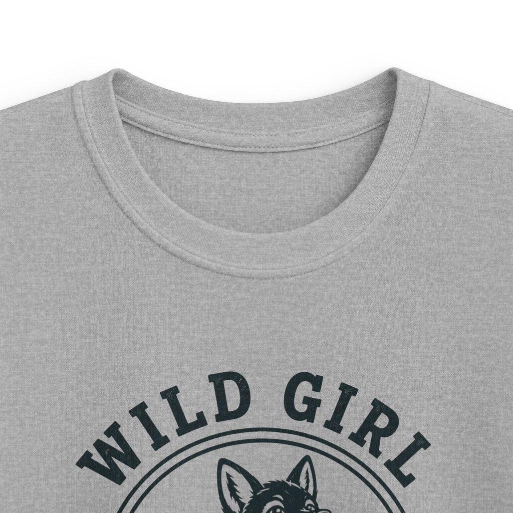 Wild Girl — Junior Fox Matching Kids T-Shirt