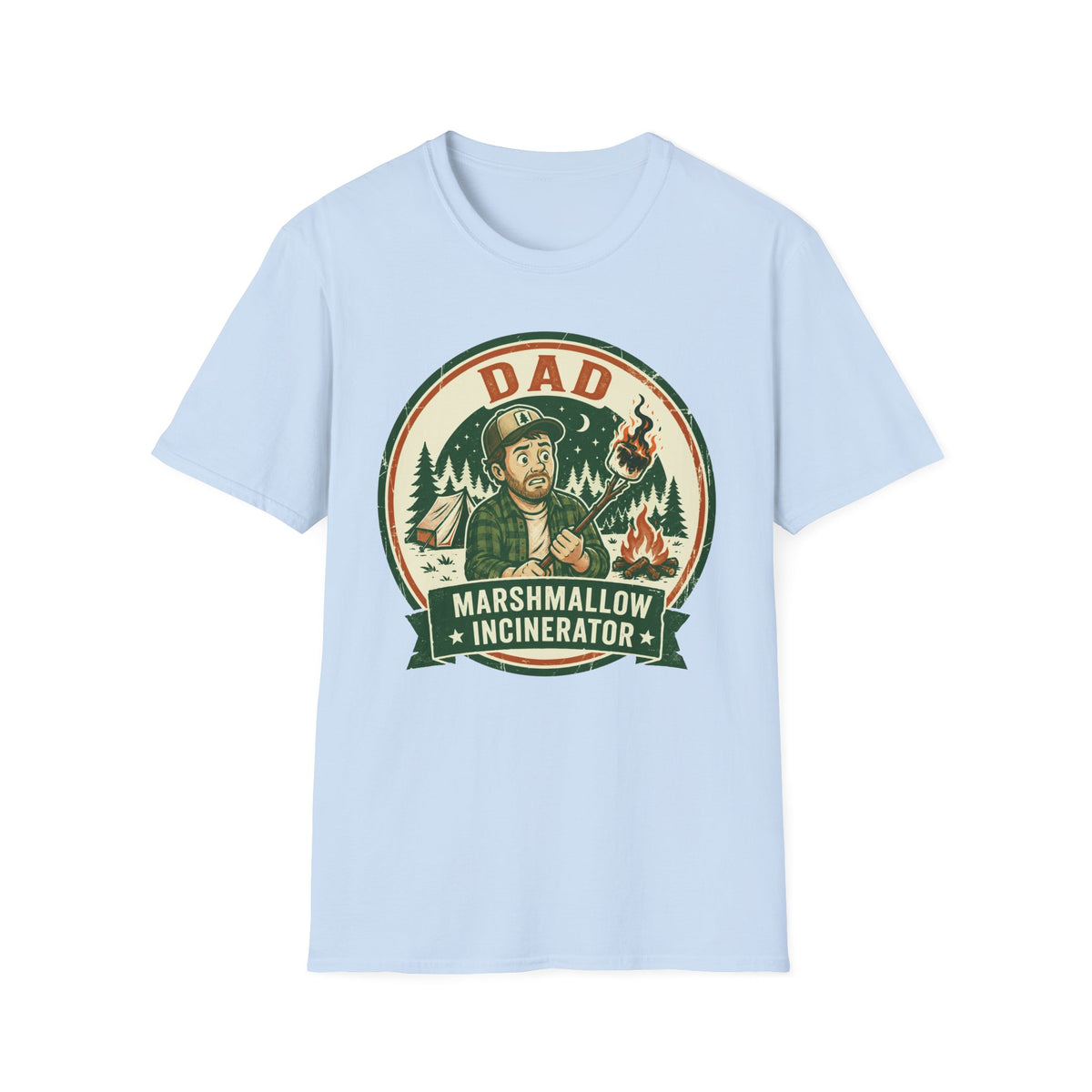 Dad — Marshmallow Incinerator Matching T-Shirt
