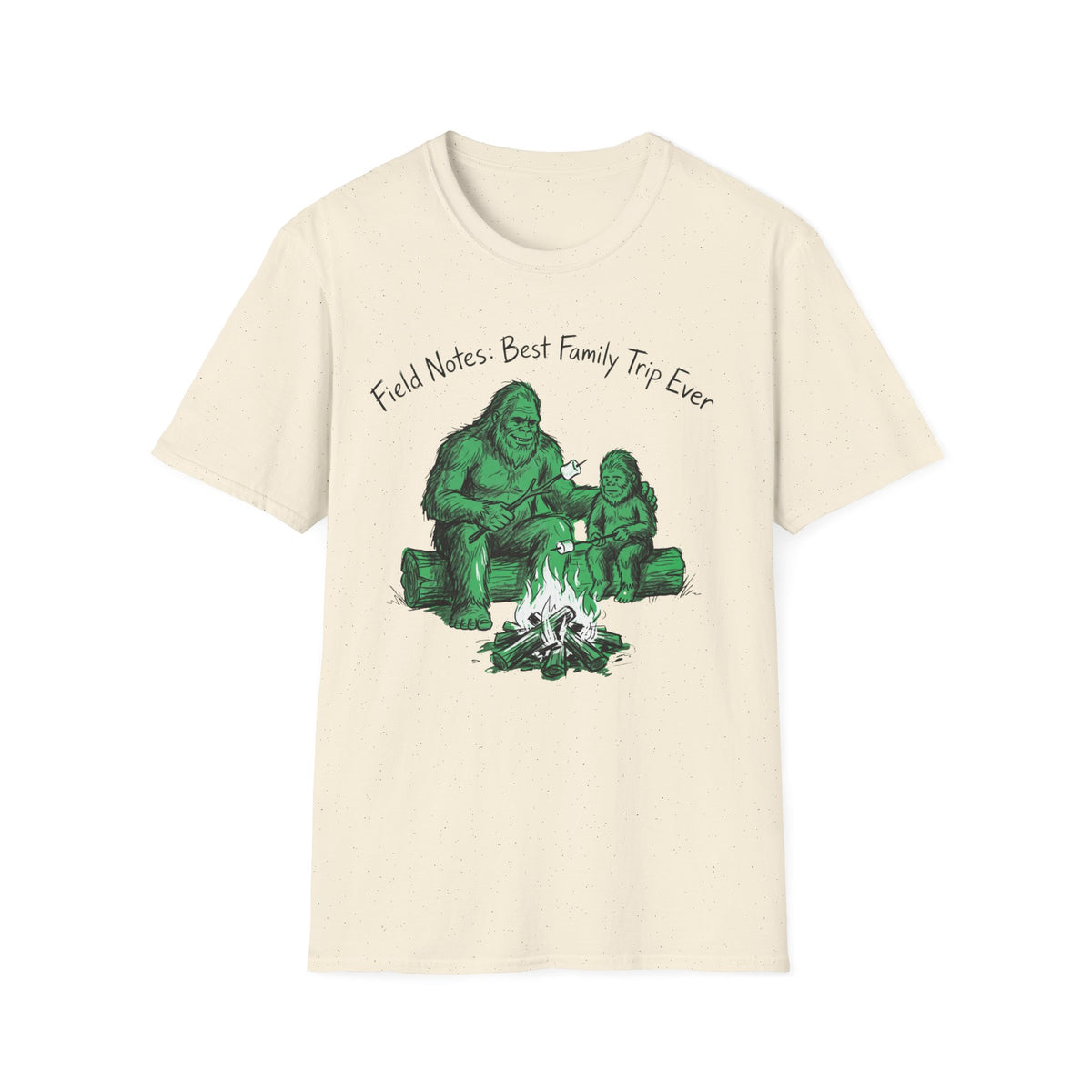 Field Notes — Best Family Trip Ever With Bigfoot T-Shirt