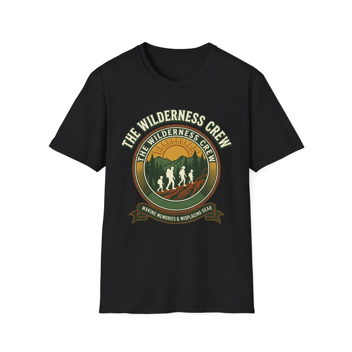 The Wilderness Crew — Making Memories & Misplacing Gear T-Shirt