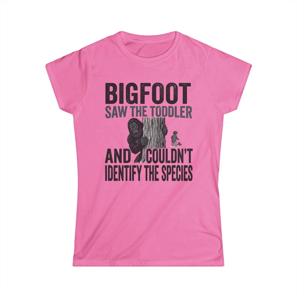 Bigfoot Saw The Toddler — And Couldn't Identify The Species Matching Women T-Shirt