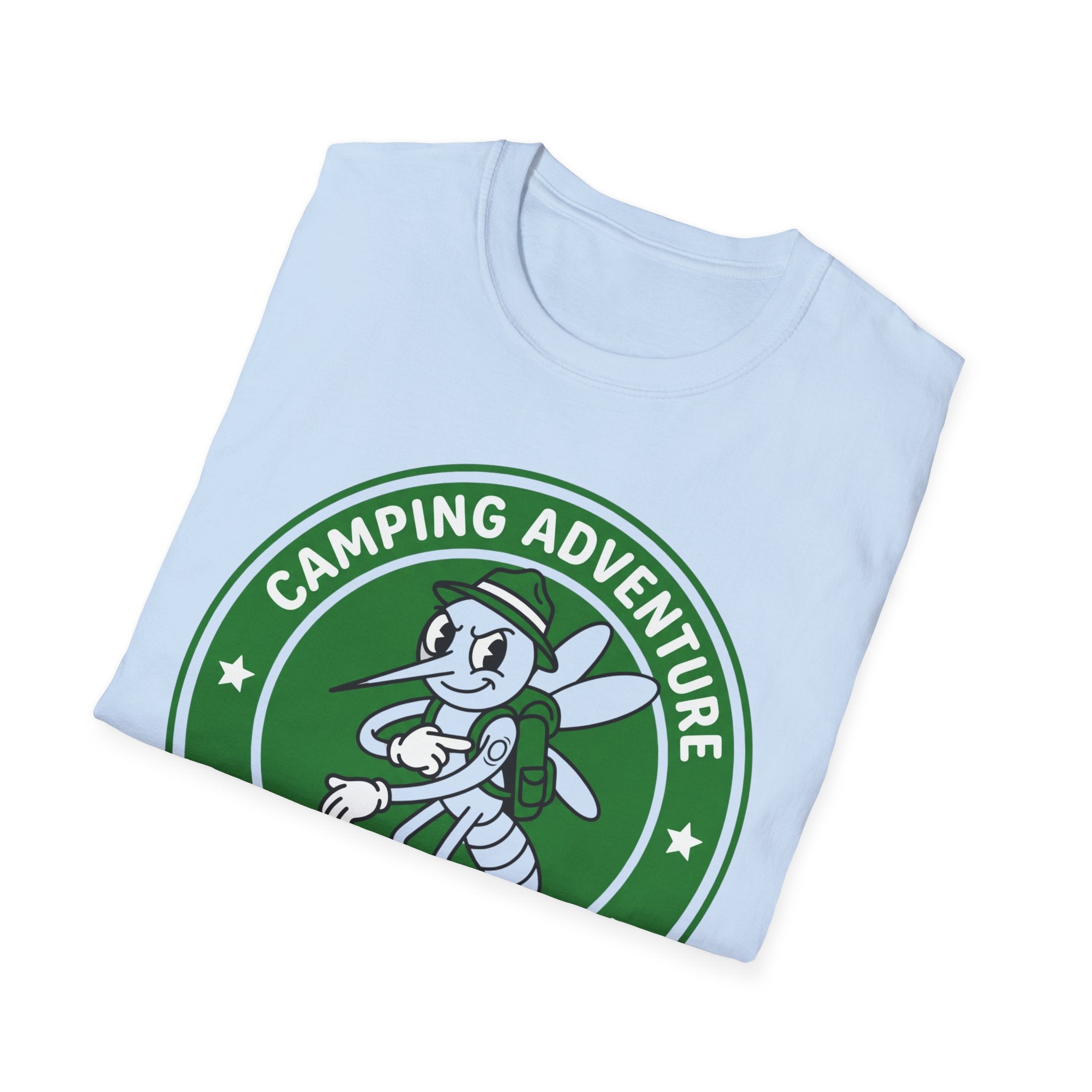 Camping Adventure — Blood Donor Team With Mosquitoes T-Shirt