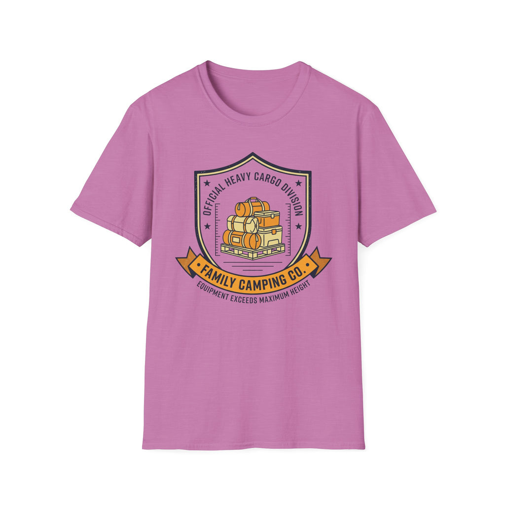 Official Heavy Cargo Division — Equipment Exceeds Maximum Height T-Shirt