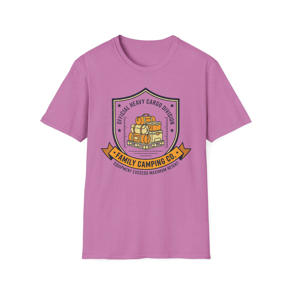 Official Heavy Cargo Division — Equipment Exceeds Maximum Height T-Shirt