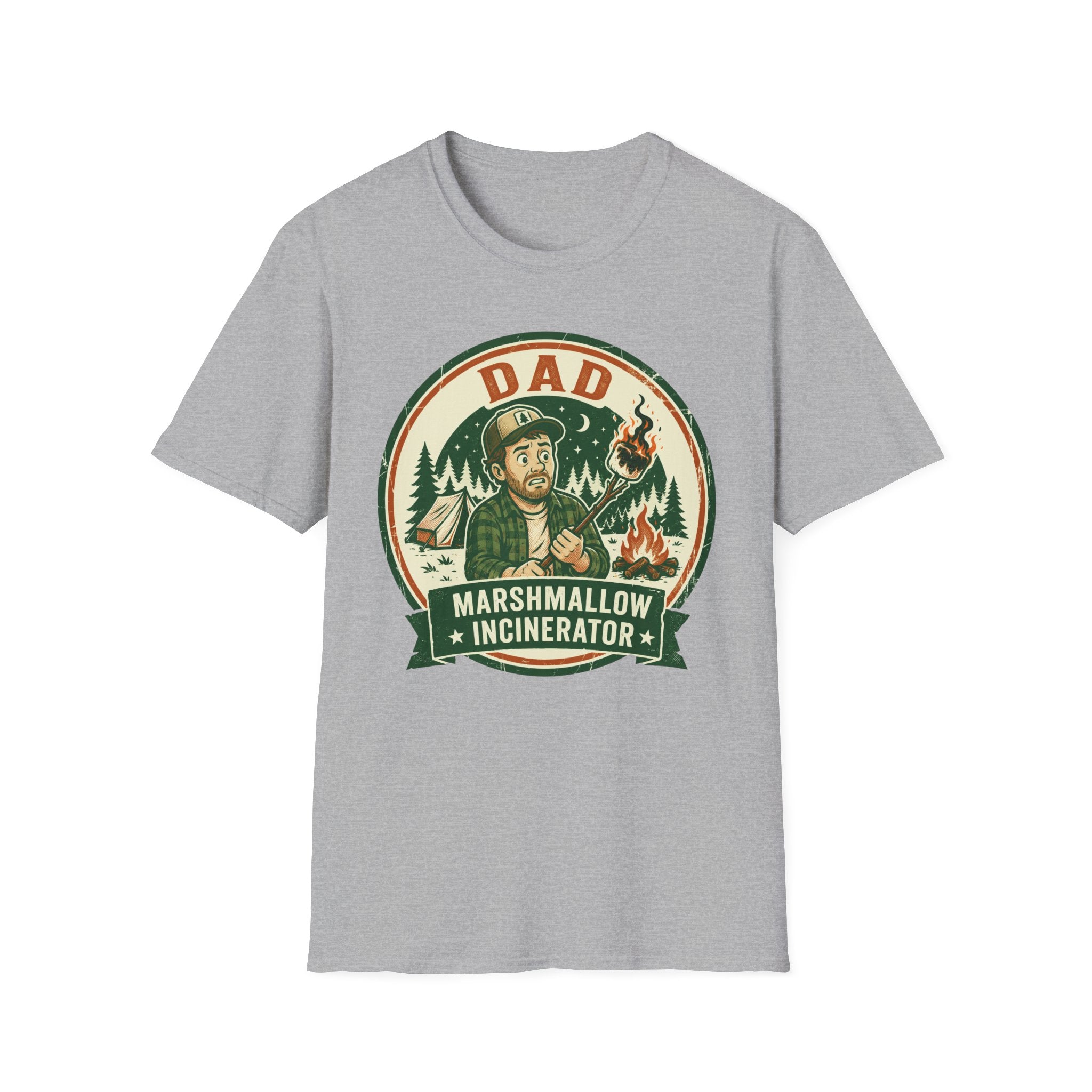 Dad — Marshmallow Incinerator Matching T-Shirt