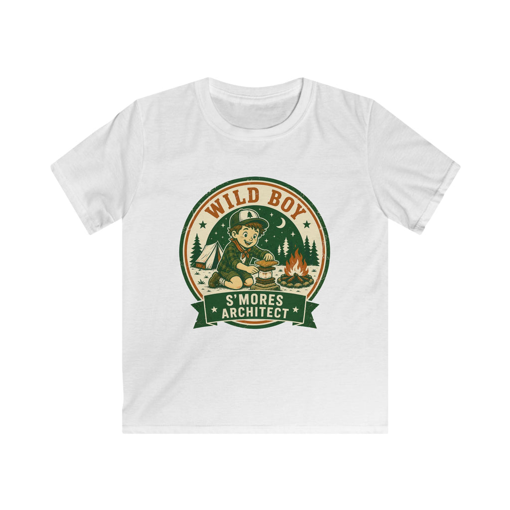 Wild Boy — S'Mores Architect Matching Kids T-Shirt