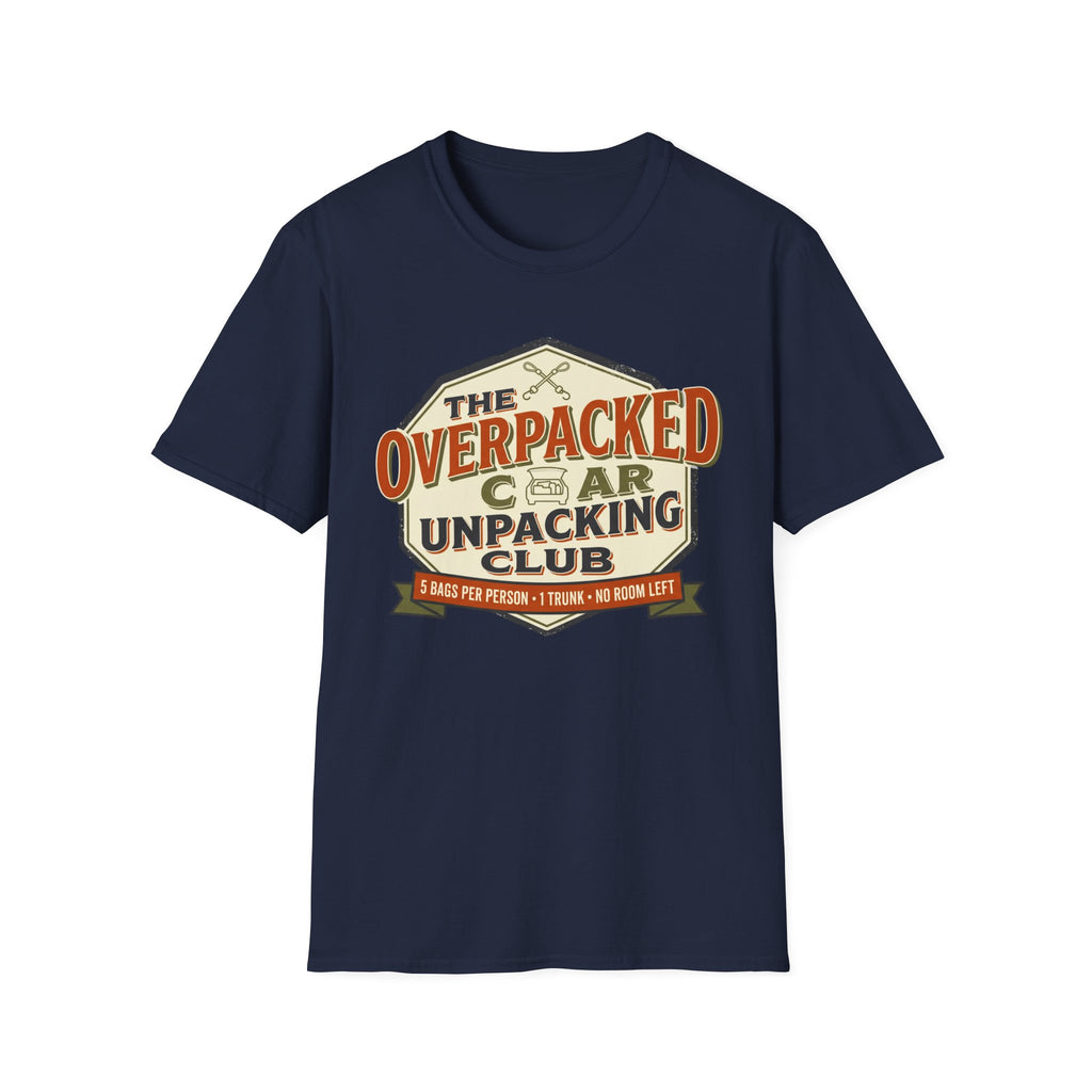 The Overpacked Car Unpacking Club T-Shirt
