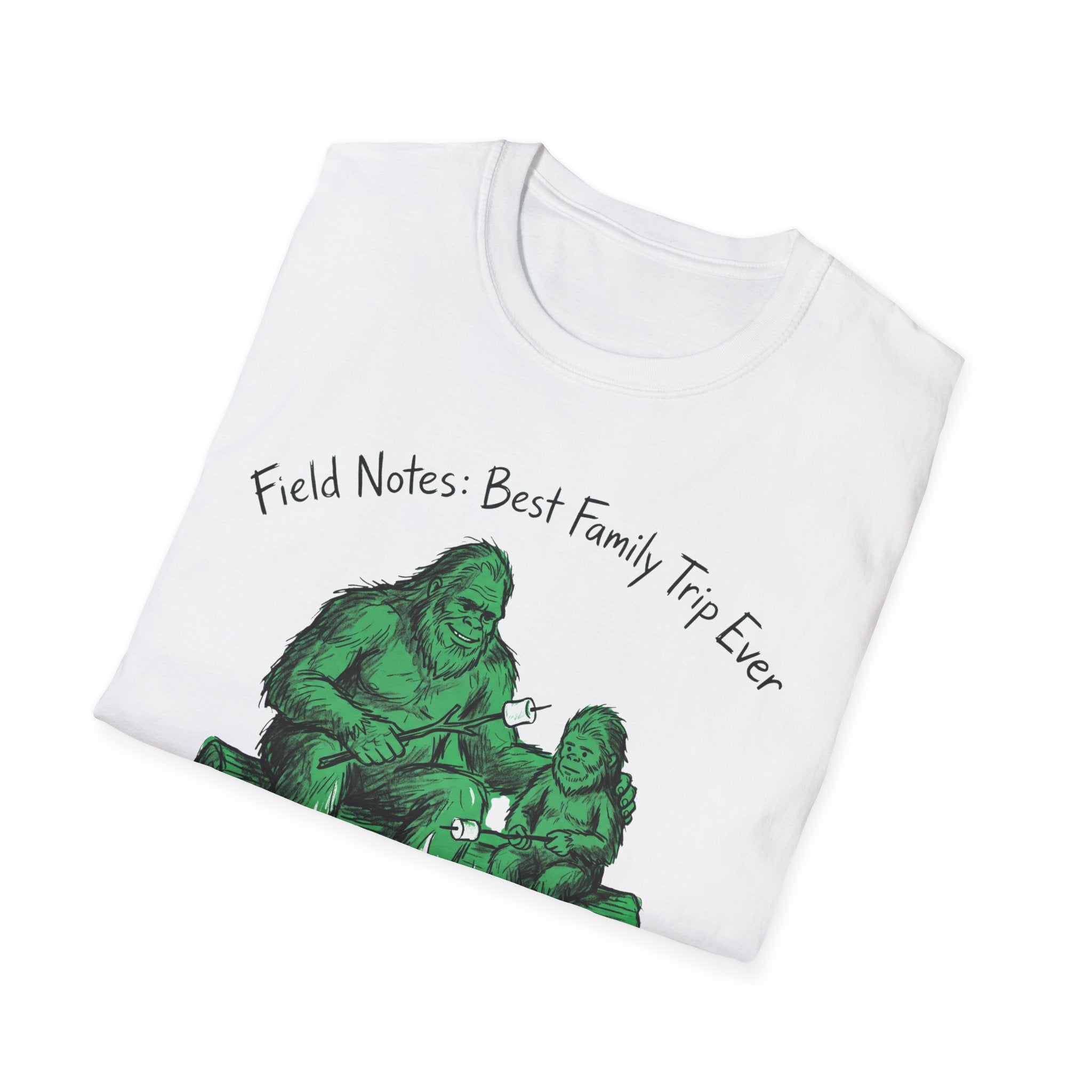 Field Notes — Best Family Trip Ever With Bigfoot T-Shirt