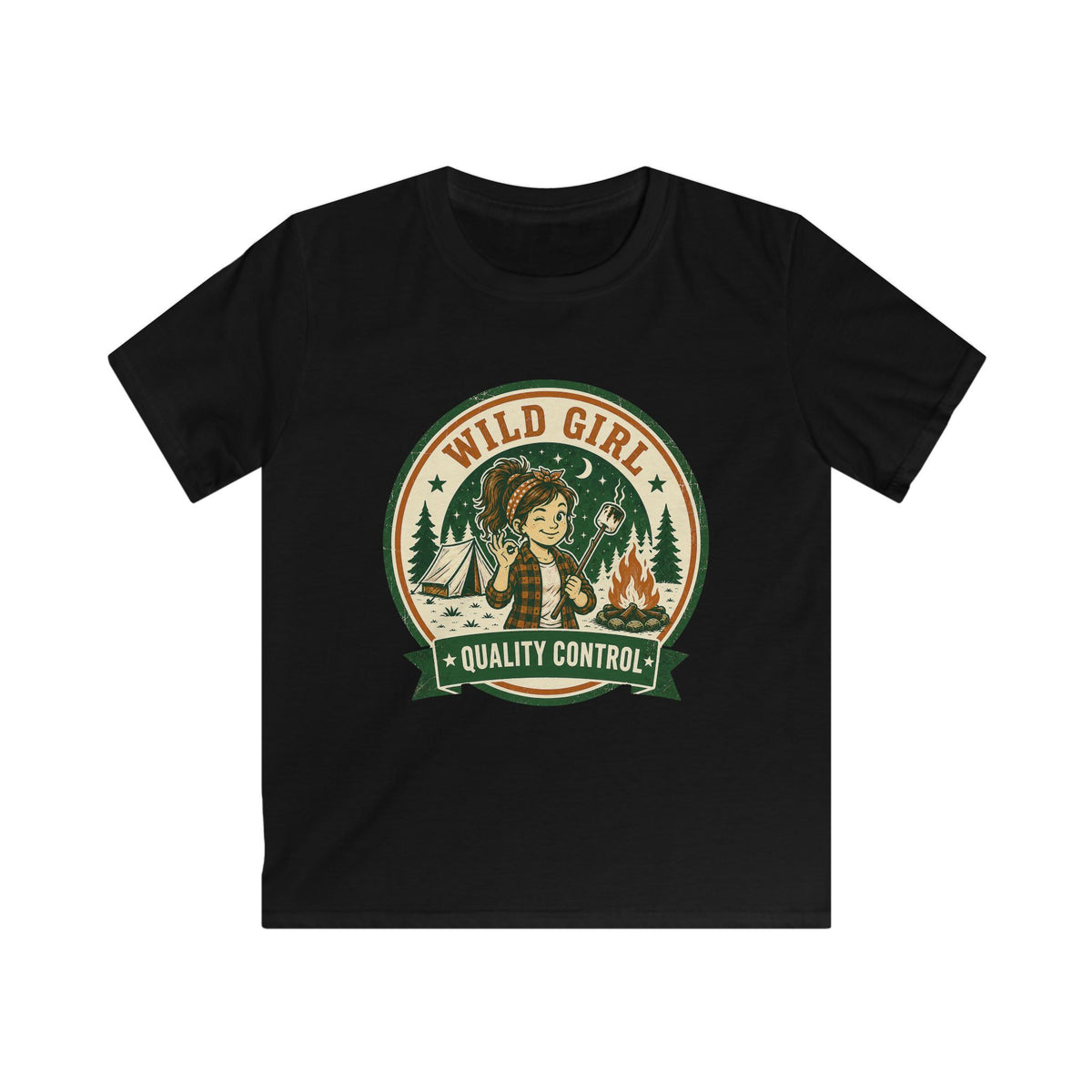 Wild Girl — Quality Control Matching Kids T-Shirt
