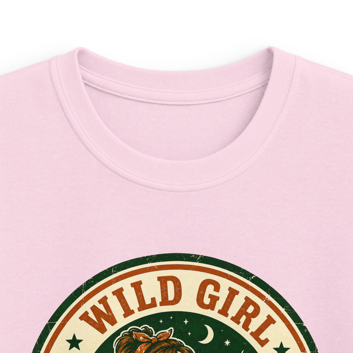 Wild Girl — Marshmallow Tester Matching Kids T-Shirt