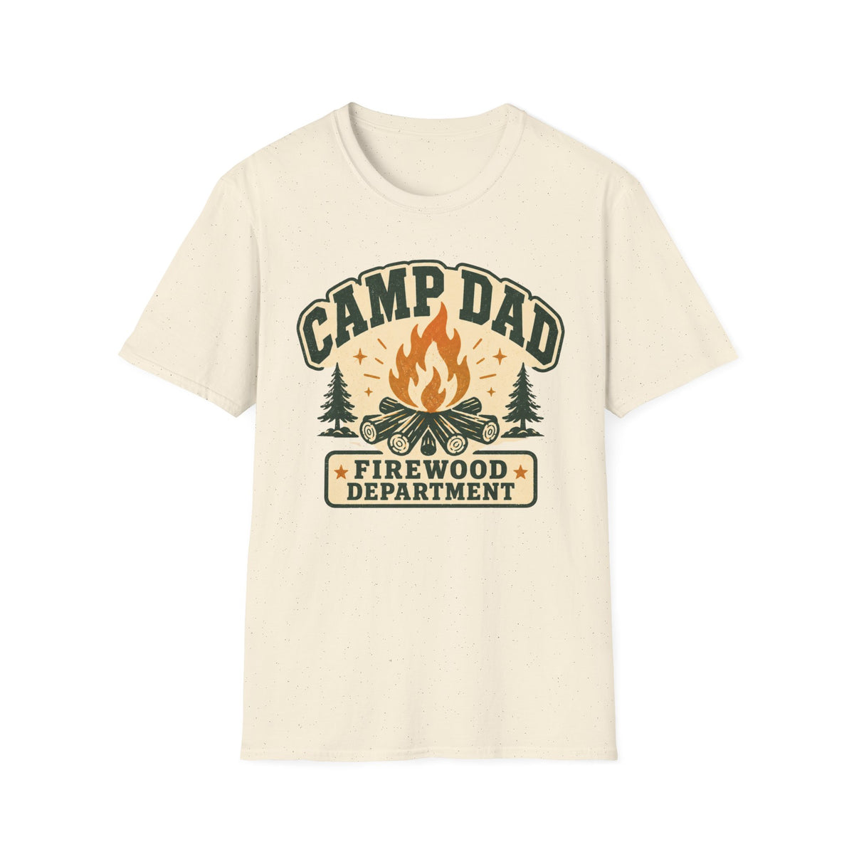 Camp Dad — Firewood Department T-Shirt