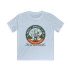 Family Camping Coop — Trail Blazer & Map Master Matching Kids T-Shirt