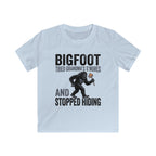 Bigfoot Tried Grandma's S'Mores — And Stopped Hiding Matching Kids T-Shirt