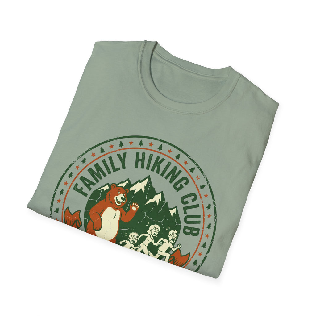 Family Hiking Club — Official Bear Bait Sibling Division T-Shirt