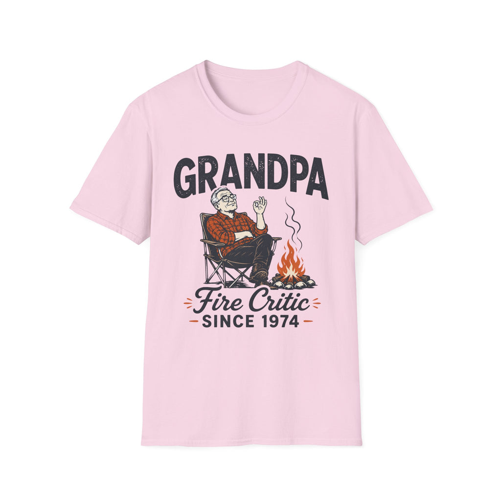 Grandpa — Fire Critic Since 1974 Matching T-Shirt