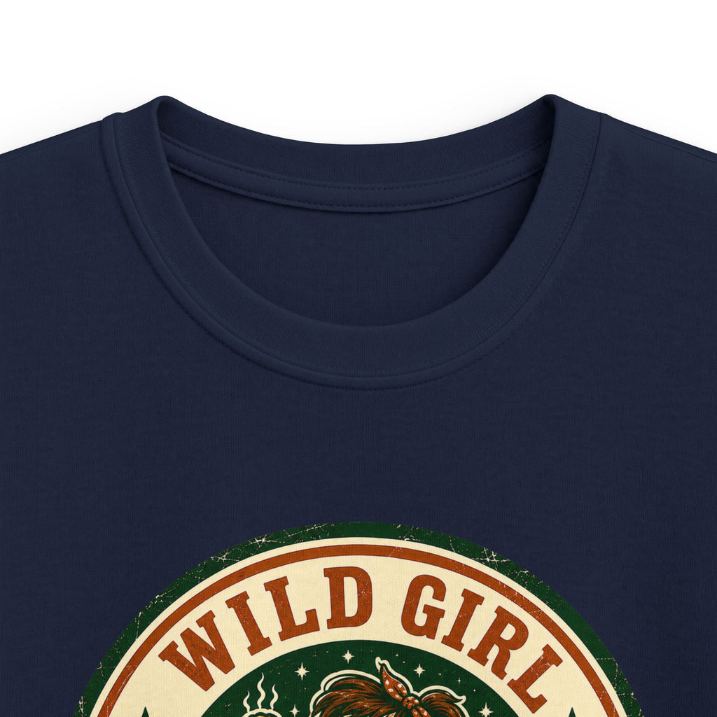 Wild Girl — Burnt Is A Flavor Matching Kids T-Shirt