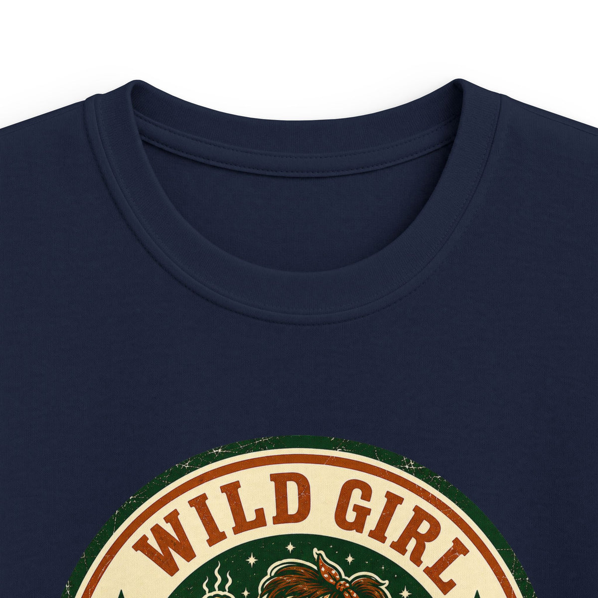 Wild Girl — Burnt Is A Flavor Matching Kids T-Shirt
