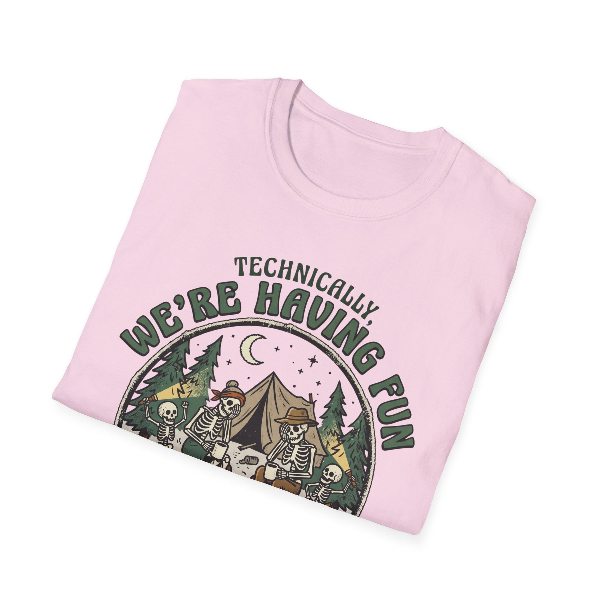 Technically We're Having Fun With Skeleton T-Shirt