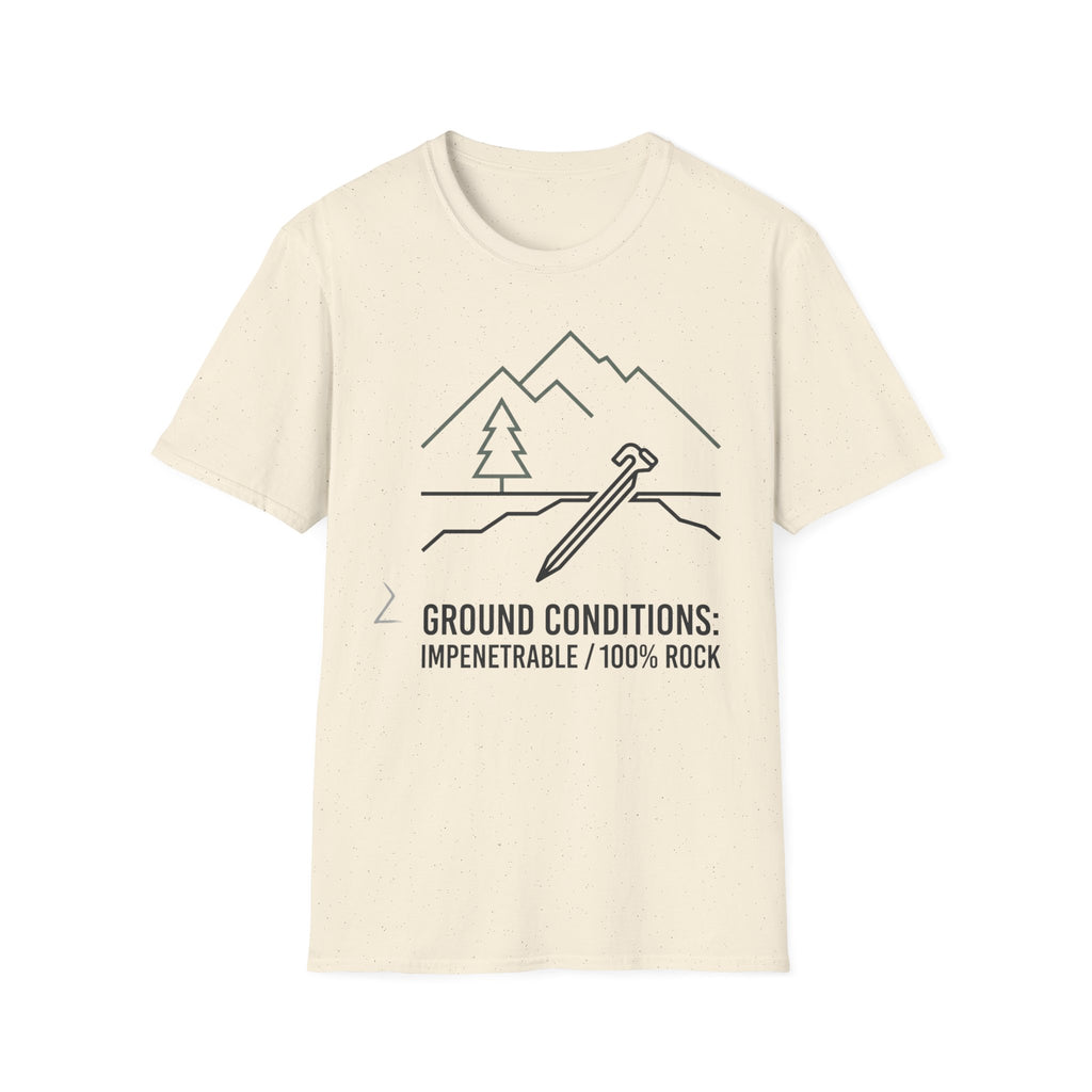 Ground Conditions: Impenetrable — 100% Rock T-Shirt