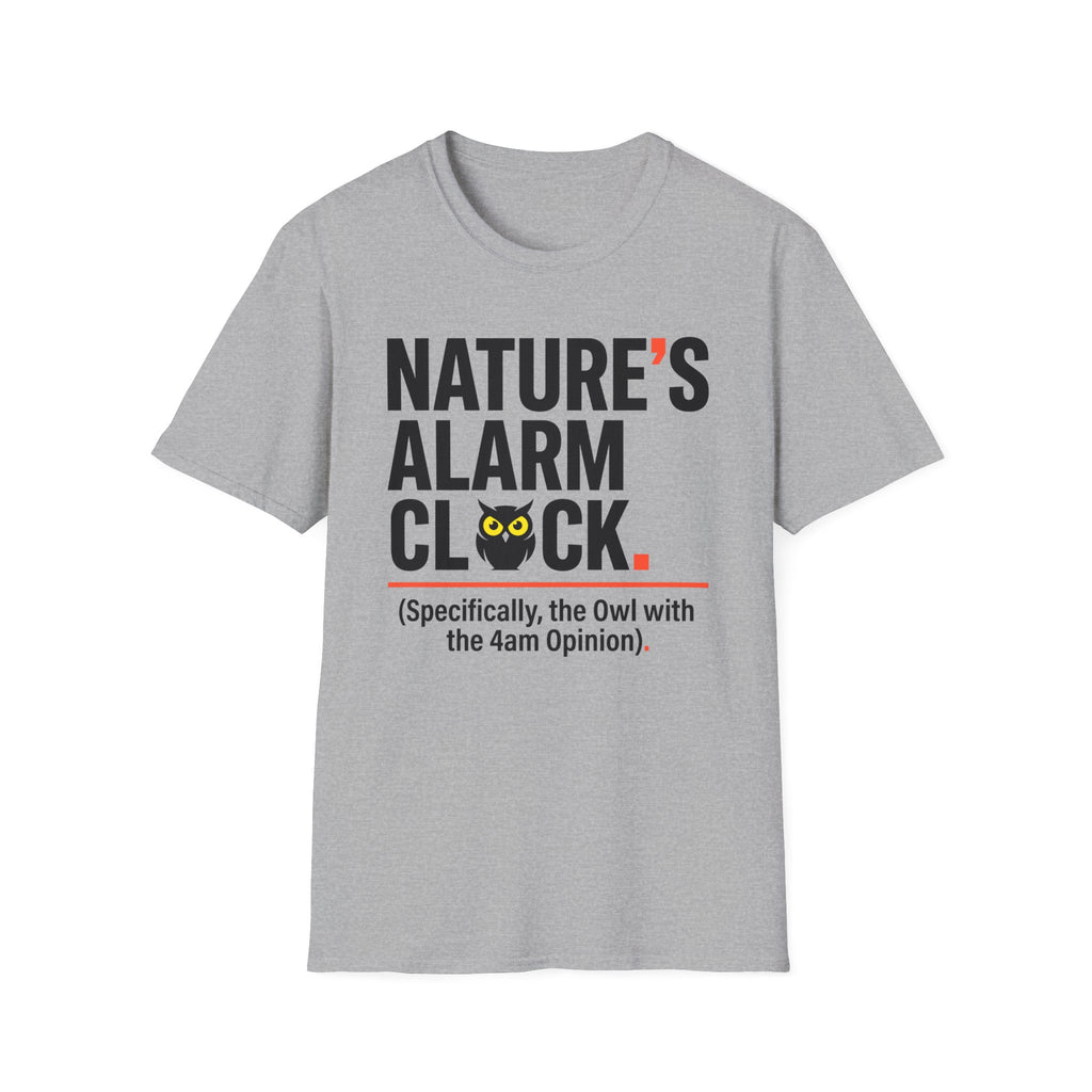Nature's Alarm Clock Family Camping T-Shirt