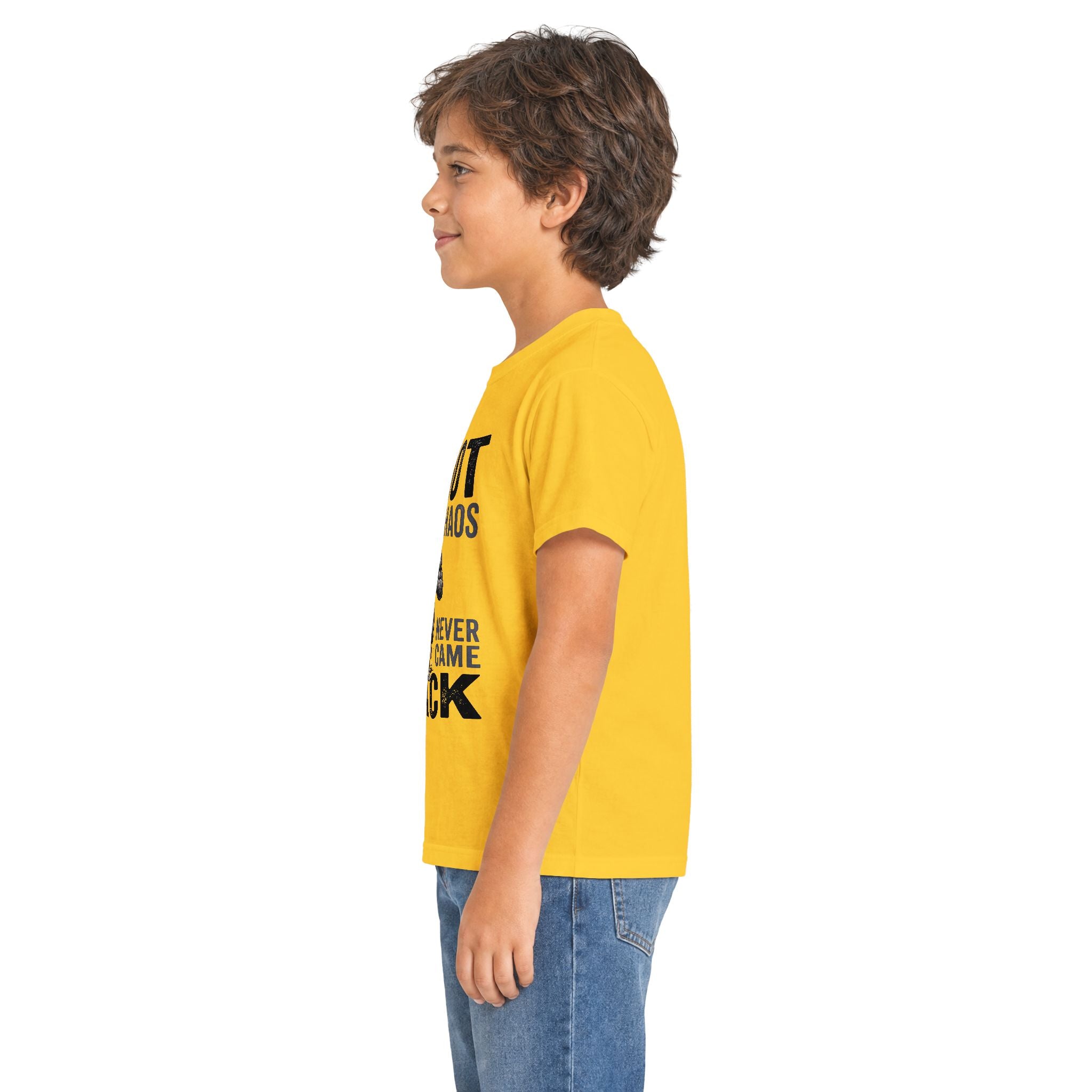 Bigfoot Saw Our Chaos — And Never Came Back Matching Kids T-Shirt